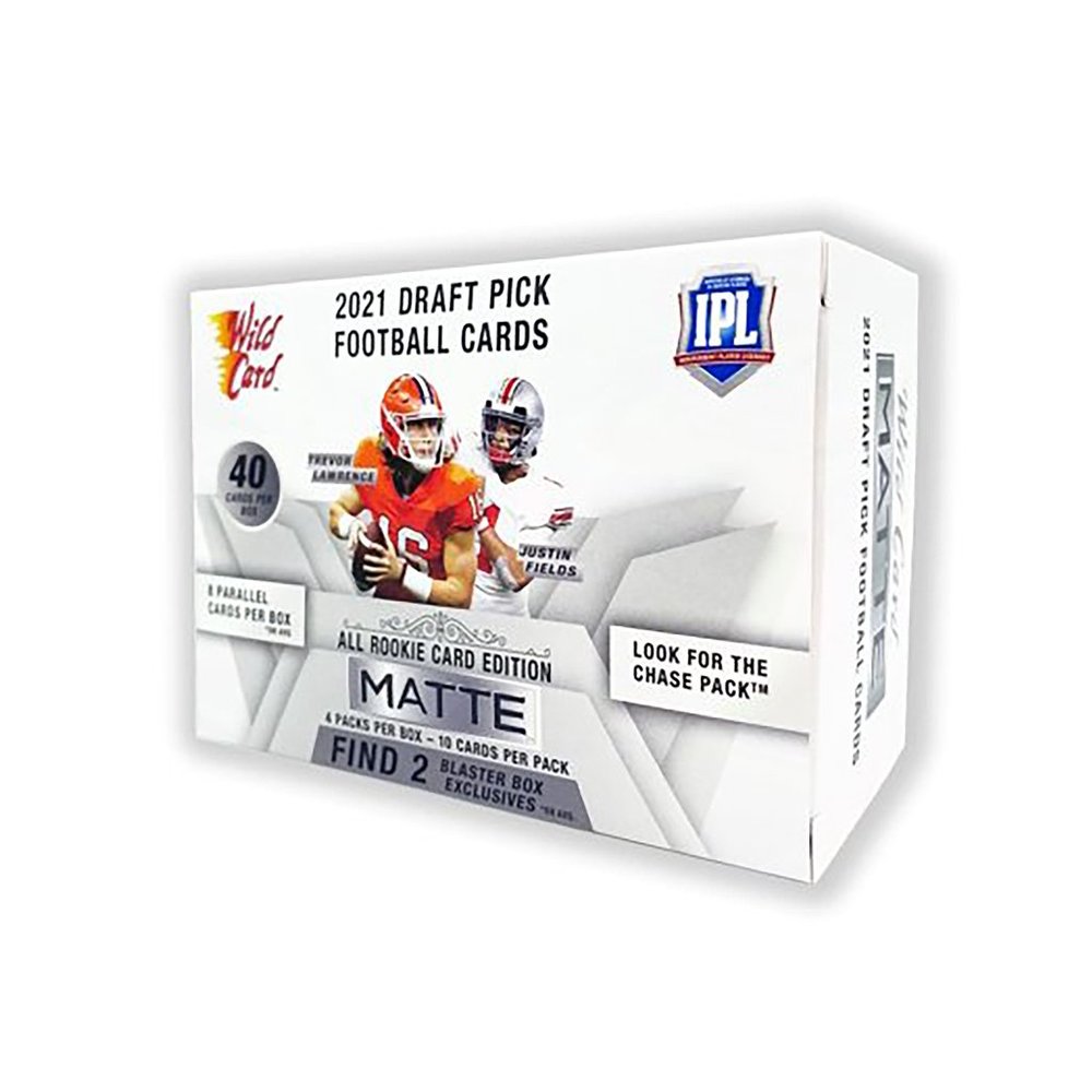 2021 Wild Card Matte NFL Football Draft Picks Blaster Box - Factory Sealed